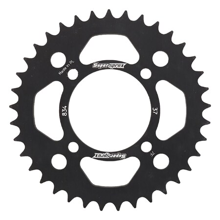 Supersprox Black Aluminum Sprocket For Yamaha BW80 Big Wheel 1986-1990 RAL-834-37-BLK